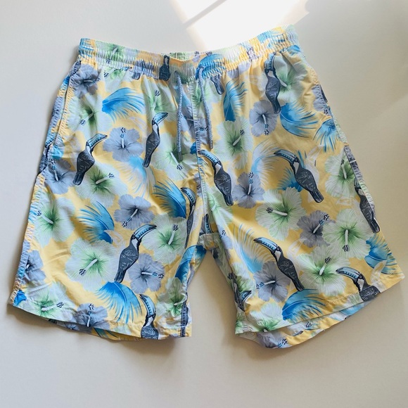 Vilebrequin Toucan Print Swim Trunks - Picture 4 of 12